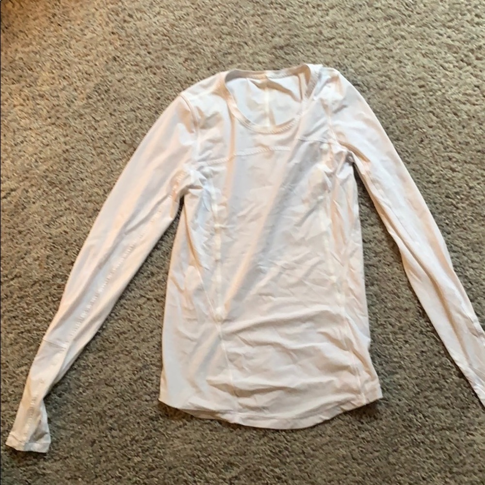 Lululemon running long sleeve size 2